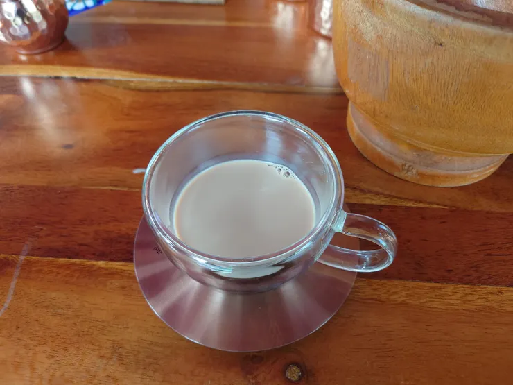 層次非常豐富的印度奶茶，每一口的風味都不一樣