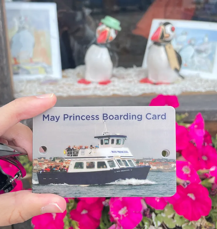 Boarding card
