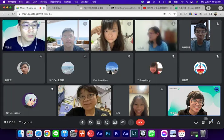 與小羊一起辦的休學分享會