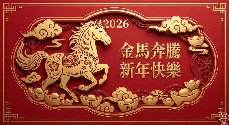 Gemini 3 Banana Pro 實測：農曆新年賀卡全中文生成指令示範