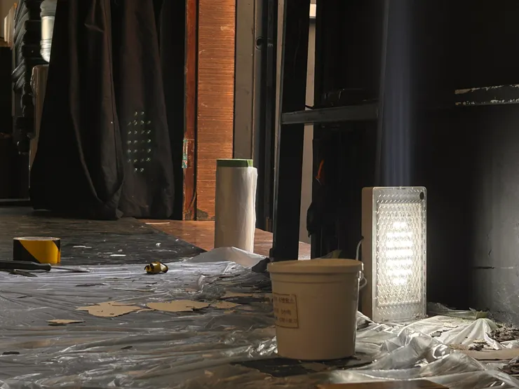 牯嶺街劇場保養途中