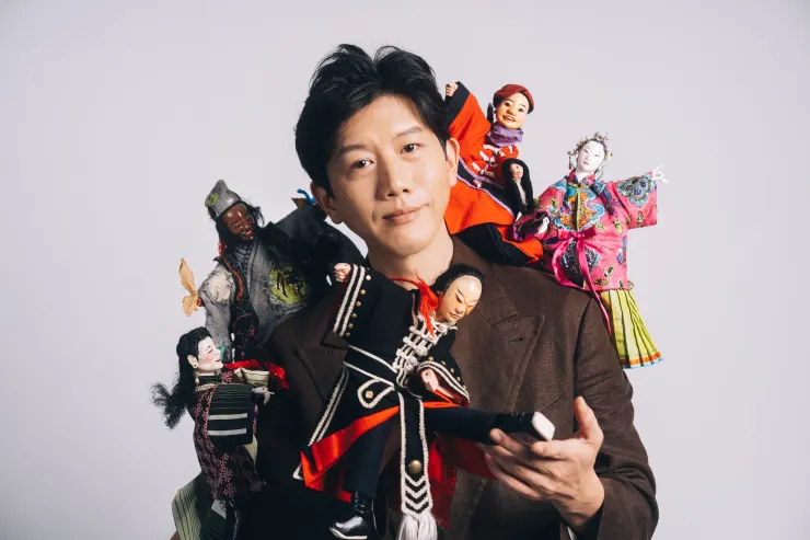 《白色說書人》劇照／劇照提供：臺北表演藝術中心（攝影 ©：唐健哲）