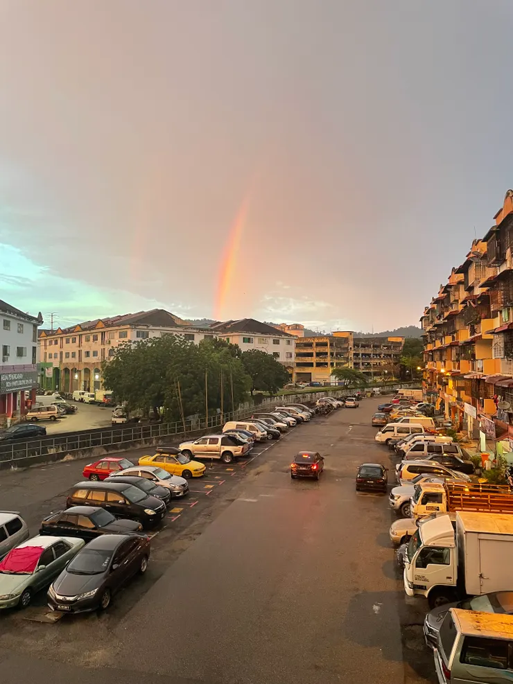 雙彩虹代表著 - 天父的應許永不改變