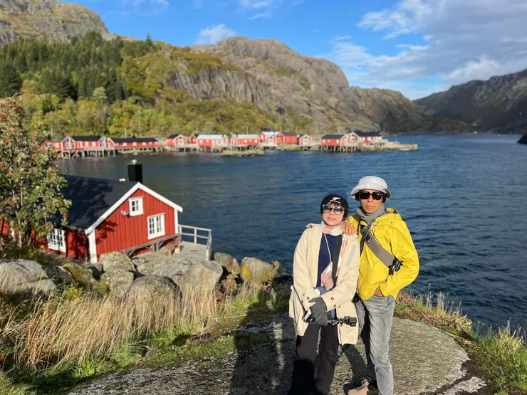 羅弗敦群島漁屋和峽灣