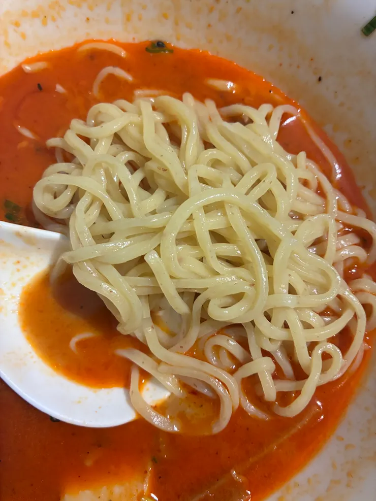 免費加麵！好飽！好好吃啊！