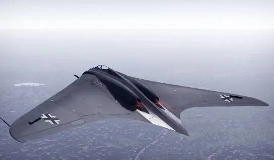 納粹德國黑科技 - GO229戰鬥轟炸機