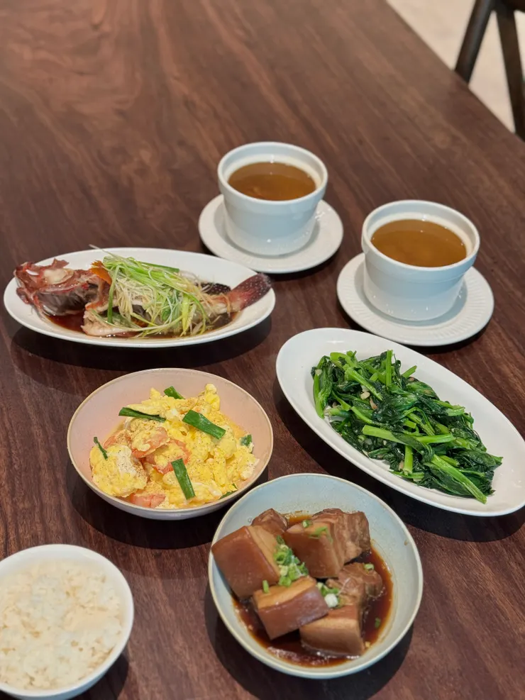 這次菜色提供4菜一湯