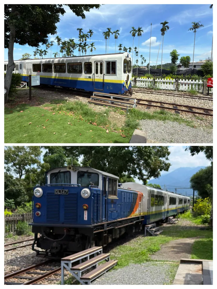 鹿麻產：機車頭後推上山的栩悅號