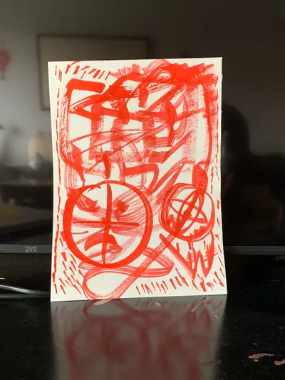 貓的抽象練習33