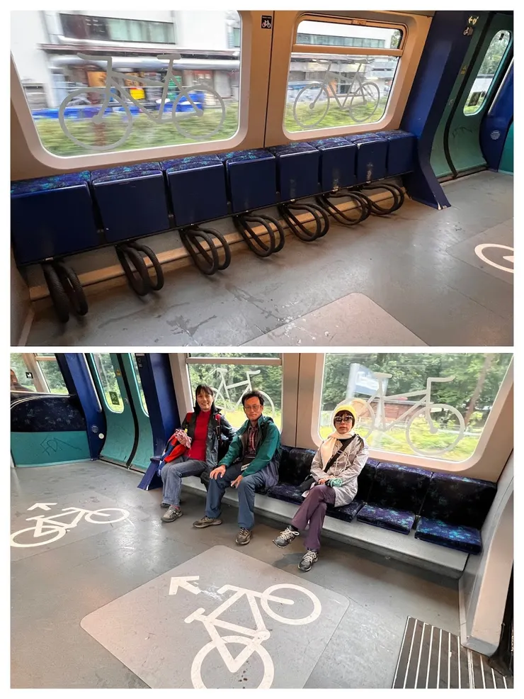 通勤火車有自行車專用車廂