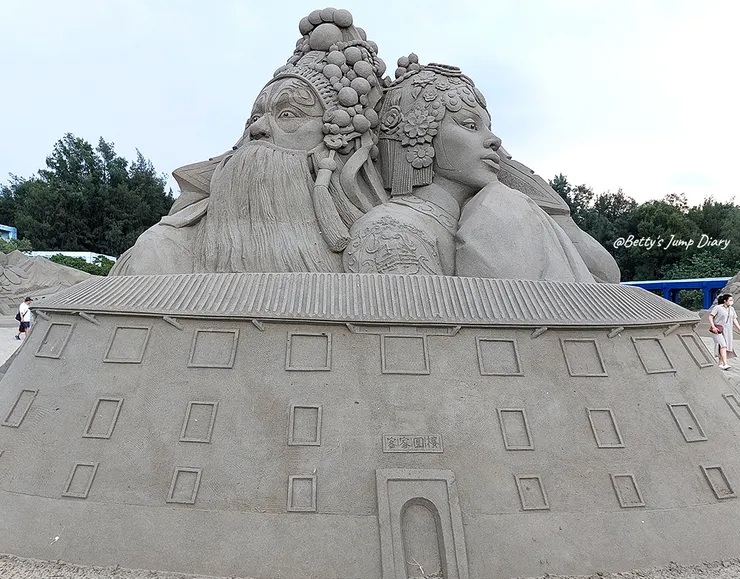 ▲2024苗栗通霄沙雕藝術節/圖片來源:Betty's Jump Diary