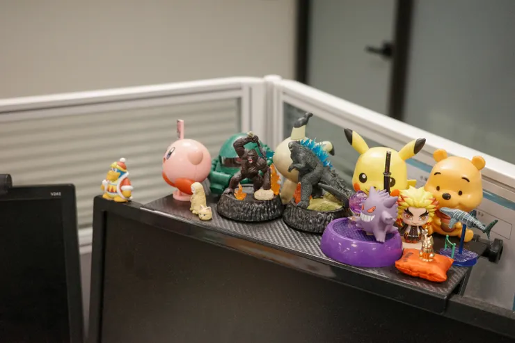 同事辦公桌上的戰利品們