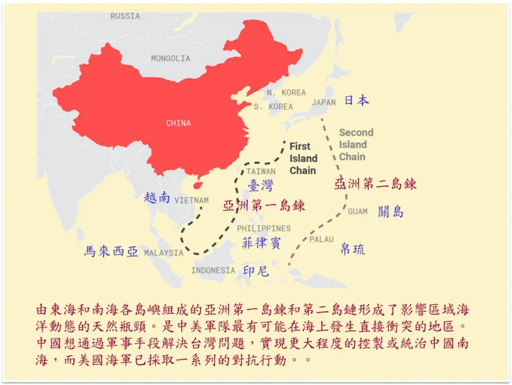 （圖片來源：評估中國海上力量）