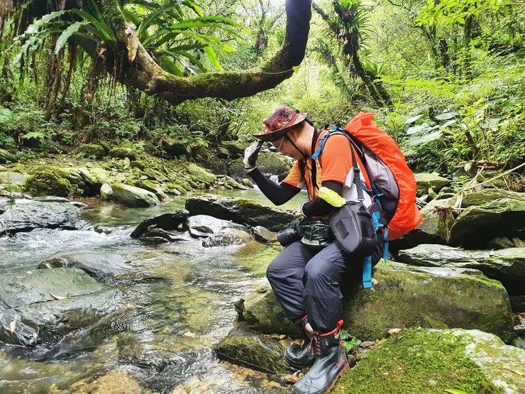 邱董說要聆聽大自然的樂章