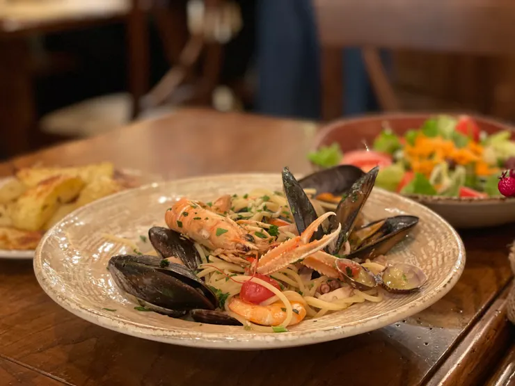 海鮮義大利麵@佛羅倫斯