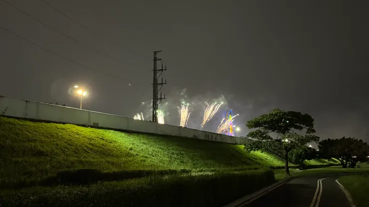 拍攝於2025年11月1日，台北 雙溪河濱公園