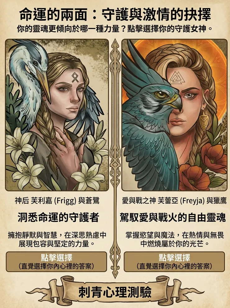 你的靈魂深處住著哪一位北歐女神?