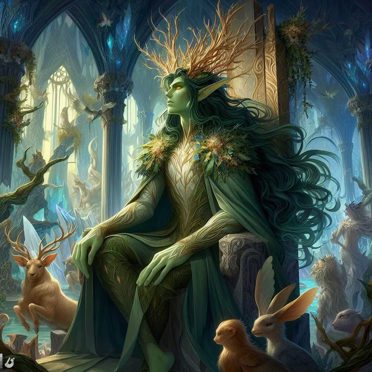 妙妮、乂神、國皇找到了地神。