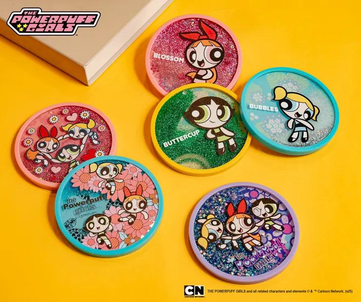 《飛天小女警》_流沙杯墊$280