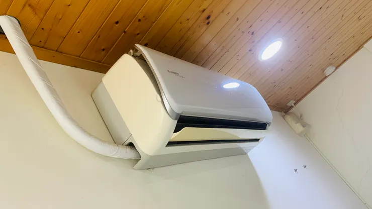 雖然馬祖在台北的北邊，但夏天一樣需要冷氣。