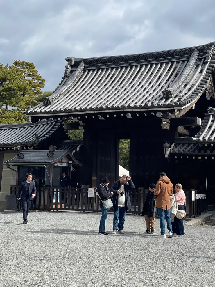 京都御苑砂石子地是特色之一