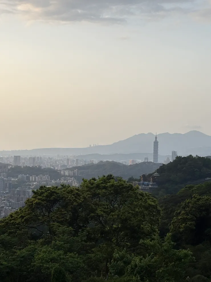 遠眺台北