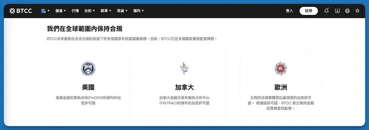 資料來源:BTCC 官網