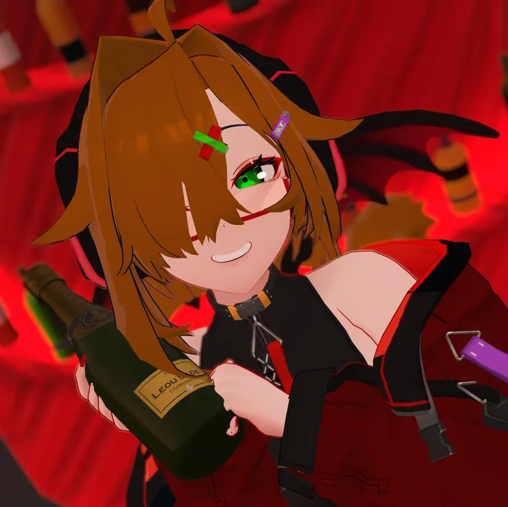 神楽もい使用藍子二創後所製作的一系列作品