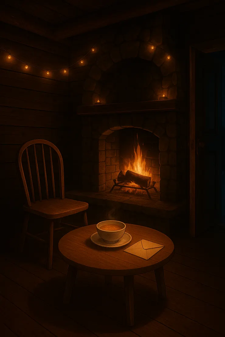 巨獸沒有再寫信。火還在燒,湯還熱著,門也沒鎖。「給她,也給還沒說話的你們。」牠心想。