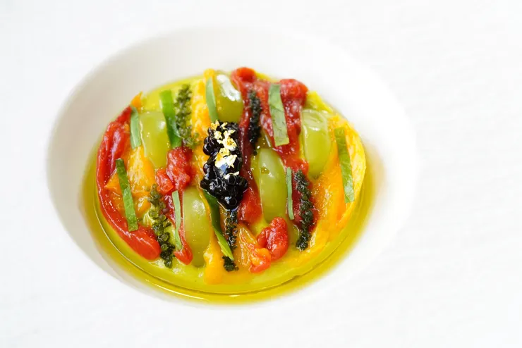 高雄蔬食餐廳「仙桃素」米其林指南推薦│私藏法式素食餐廳│精緻