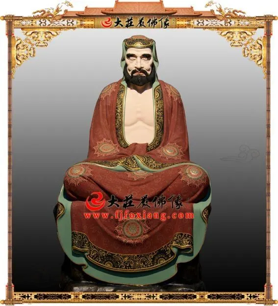 達摩祖師彩繪像