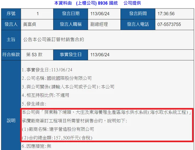 公開資訊觀測站
