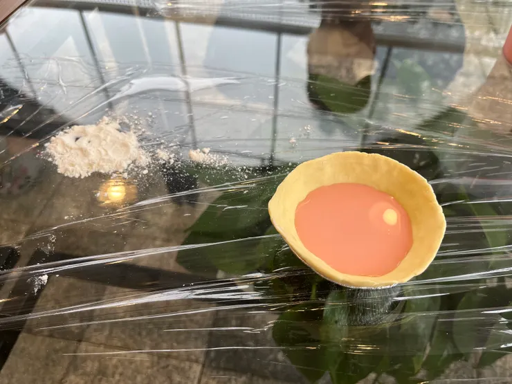 等等你就要準備進烤箱