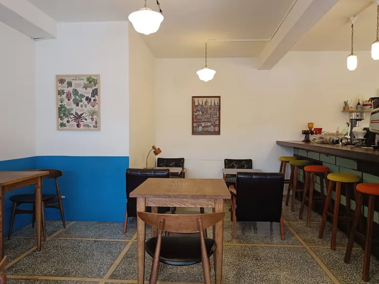 店內佈置呈現復古風