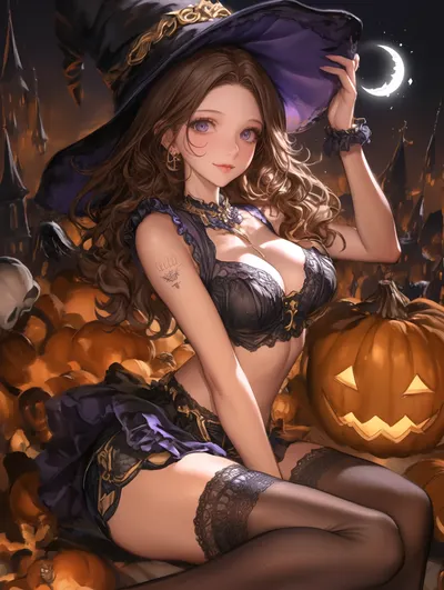 萬聖節，南瓜，女巫