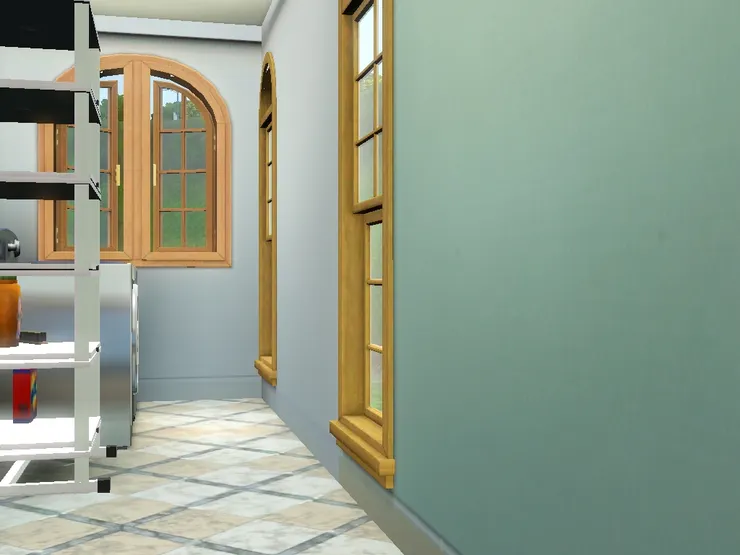 本來這裏是洗手間其中一部份，但這樣實在太大，但間出來做其他事。