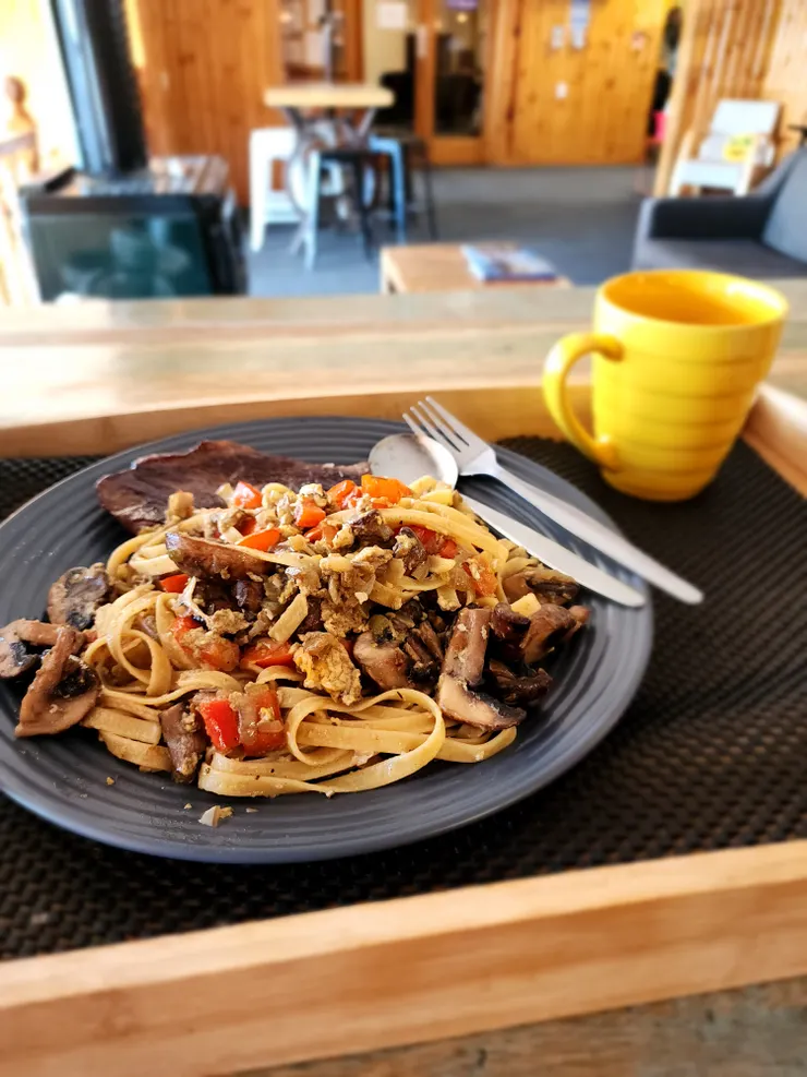 某一天自煮的義大利麵