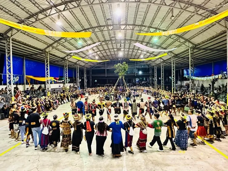 2023年比悠瑪部收穫祭盛況，鍾明慧拍攝