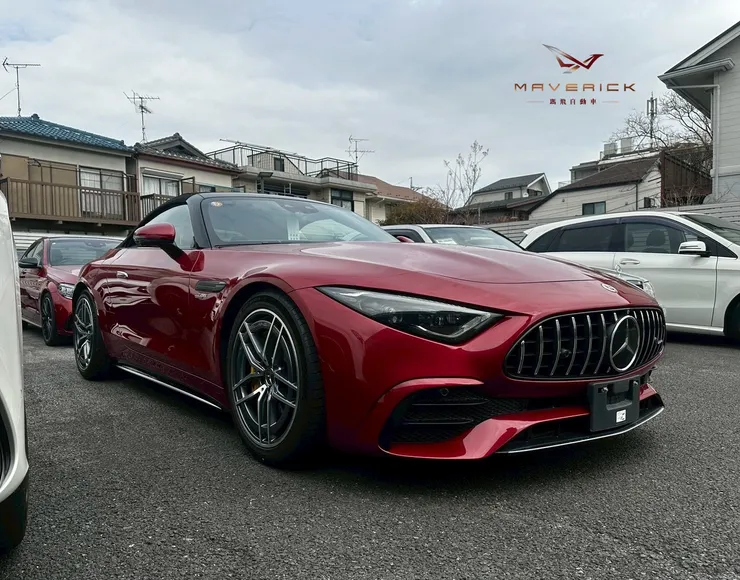 Mercedes-AMG SL43 日規外匯車交車紀錄｜性能敞篷跑車再添一筆代購實績