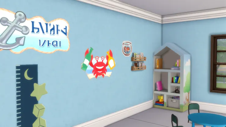 小朋友看到可愛的卡通圖案都非常開心！