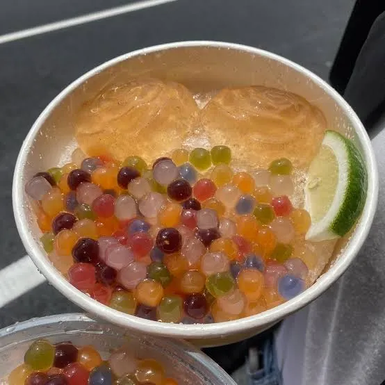 清涼的粉圓冰（圖片截圖於網路）