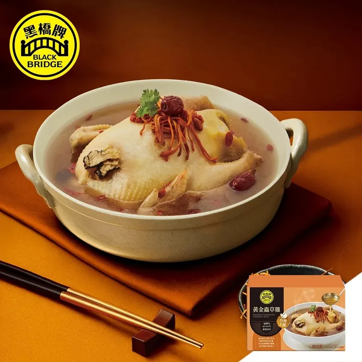 【黑橋牌】黃金蟲草雞