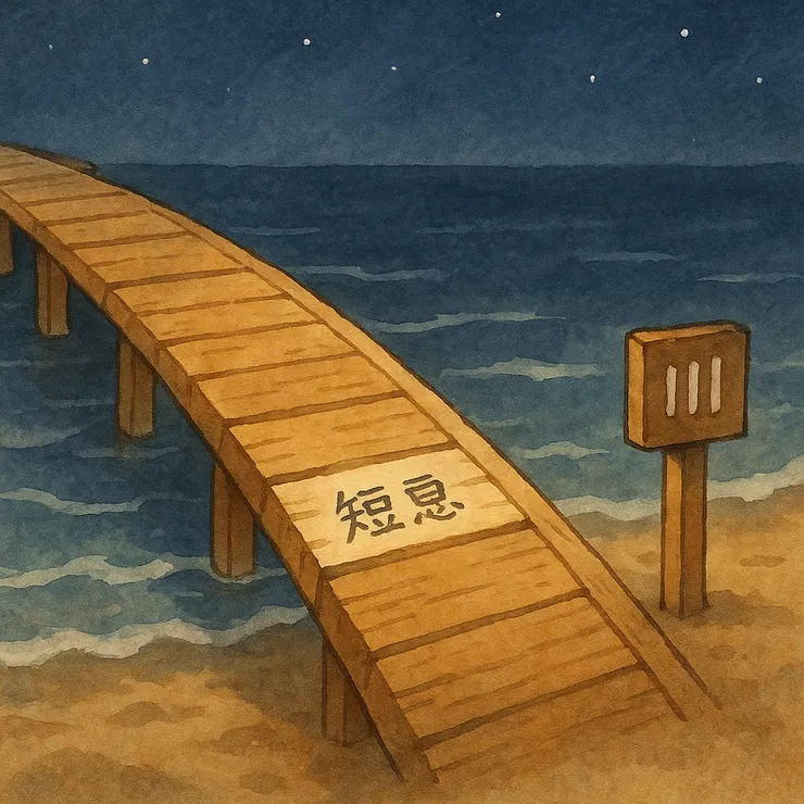 短息作窄板,重話先過水。