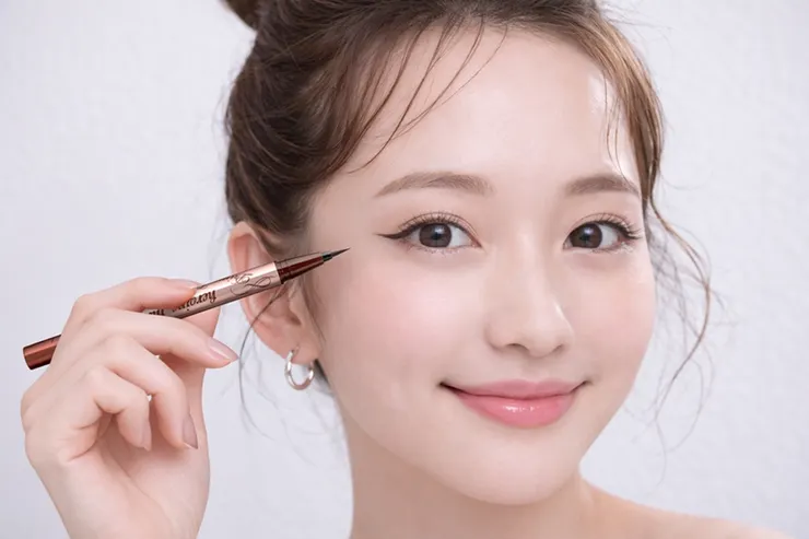 圖說：KISSME花漾美姬「超！持久極細抗暈眼線液」榮獲2025 @cosme台灣、日本美妝大賞最佳【眼線液】第一名，以台日雙冠王之姿，穩坐No.1眼線代表地位。（資料來源：台灣奇士美）