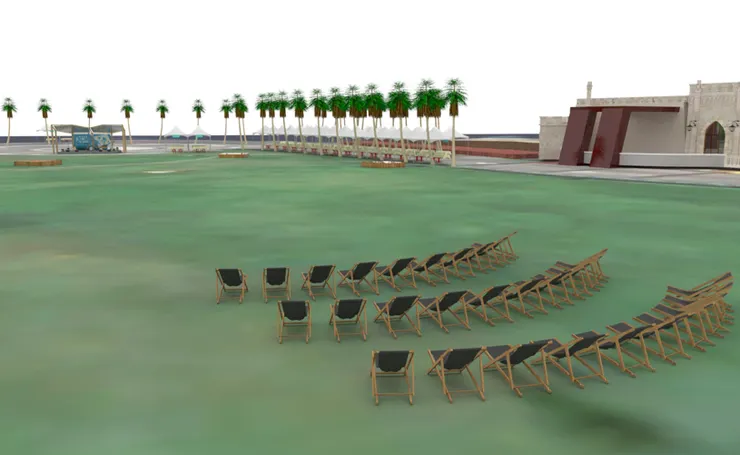 躺在躺椅上看著夜空喝點小酒，有那麼一刻你在說笑或放空之中忘記憂愁。