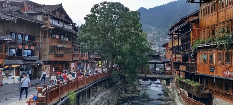 小北門入口後的古街