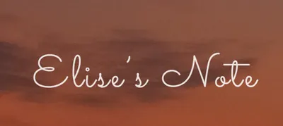 Elise’s 英文筆記