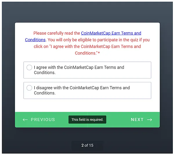 CoinMarketCap｜空投 教學 Crust Network CRU 代幣 (Learn Crypto. Earn Crypto.)