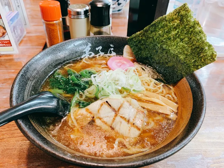 好吃的魚介醬油拉麵