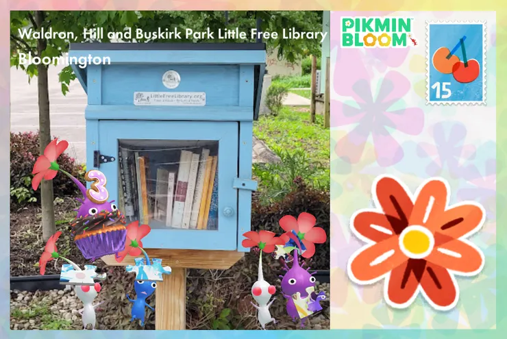 Bloomington有很多小圖書館